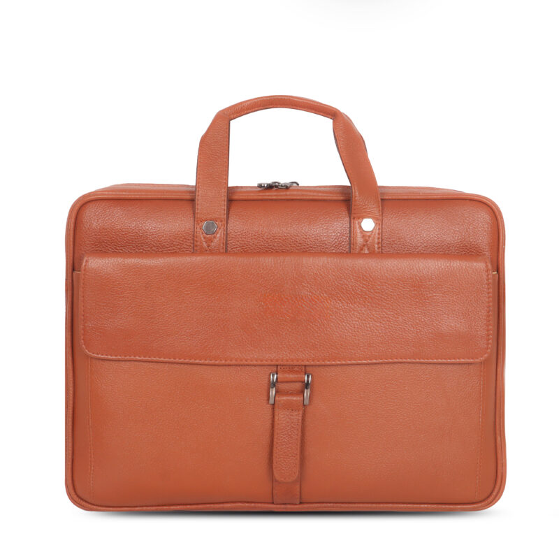 Premium leather laptop bag for professionals by Denion Leather