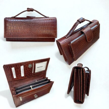 Denion premium PU leather laptop bag with logo for corporate gifting