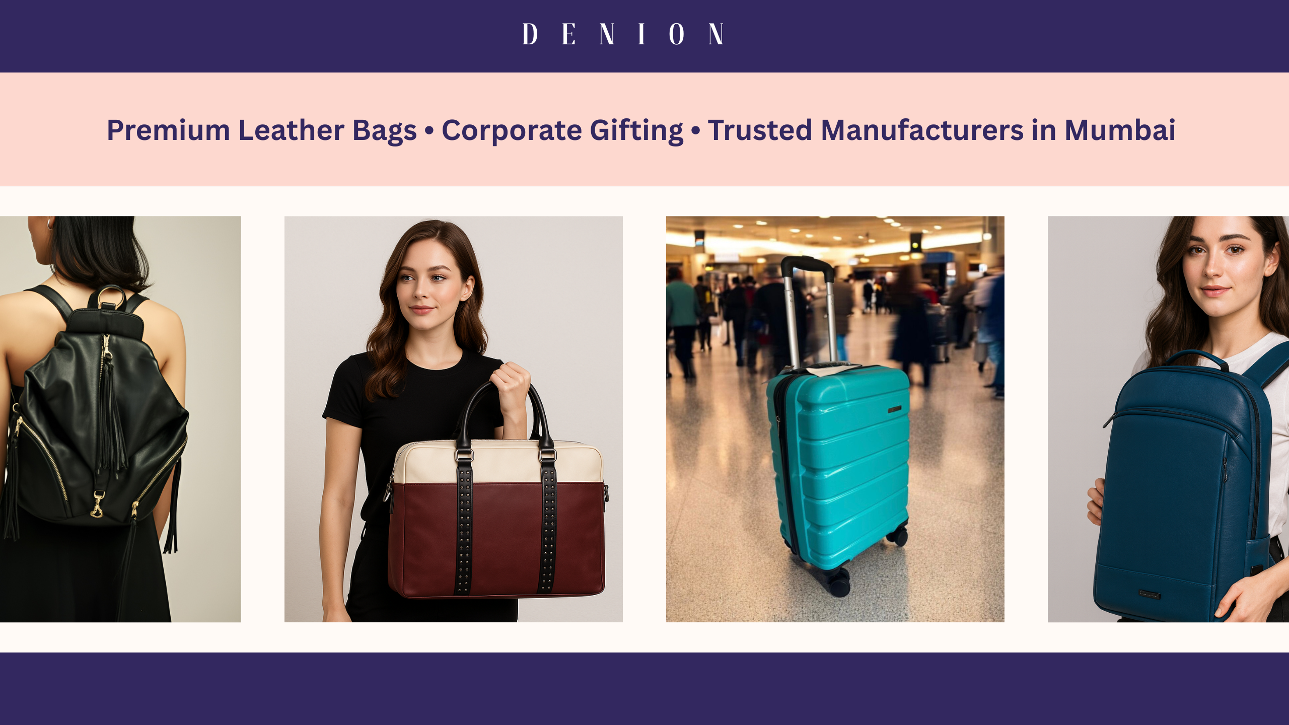 “Denion by Quivi Enterprises – Premium Bag Manufacturer and Corporate Gifts Supplier in Mumbai and Delhi”